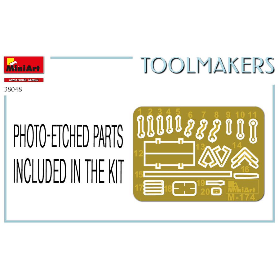 Miniart 2-38048 - MINIART 1/35 TOOLMAKERS