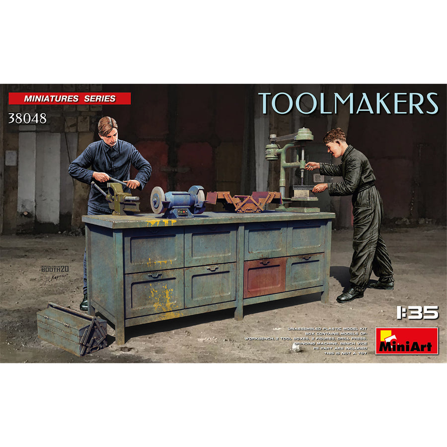 Miniart 2-38048 - MINIART 1/35 TOOLMAKERS