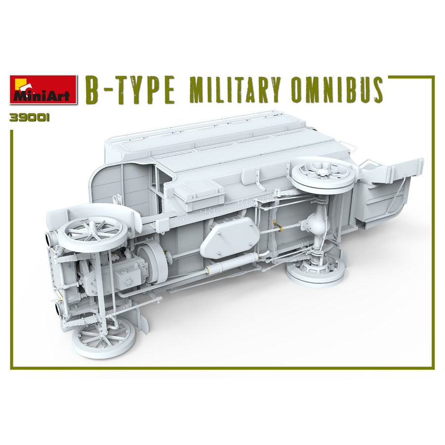 Miniart 2-39001 - MINIART 1/35 B-TYPE MILITARY OMNIBUS
