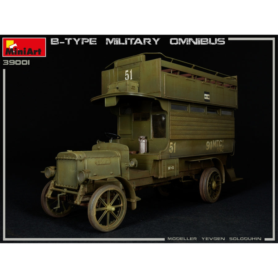 Miniart 2-39001 - MINIART 1/35 B-TYPE MILITARY OMNIBUS