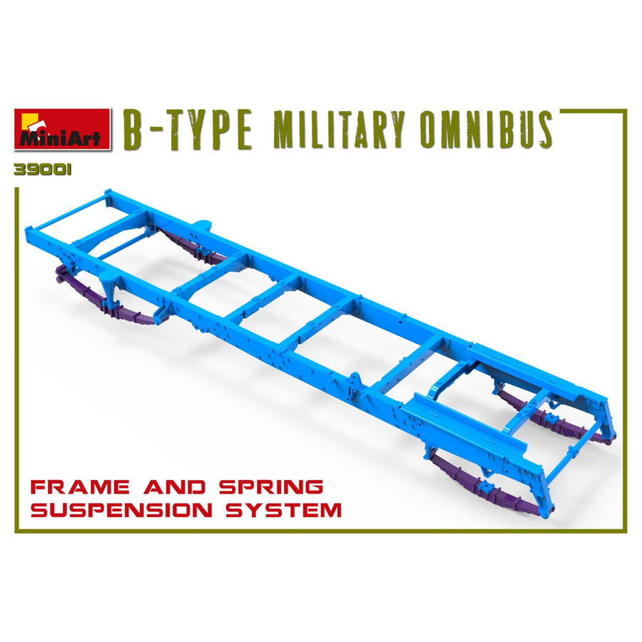 Miniart 2-39001 - MINIART 1/35 B-TYPE MILITARY OMNIBUS