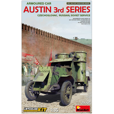 Miniart 2-39007 - MINIART 1/35 AUSTIN ARMOURED CAR: Cz;RUSS; SOVSERV