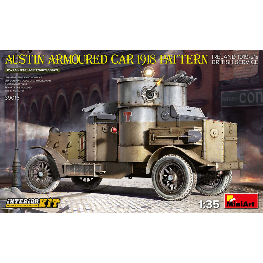 Miniart 2-39016 - MINIART 1/35 AUSTIN ARMOURED CAR 1919-21 IRISH