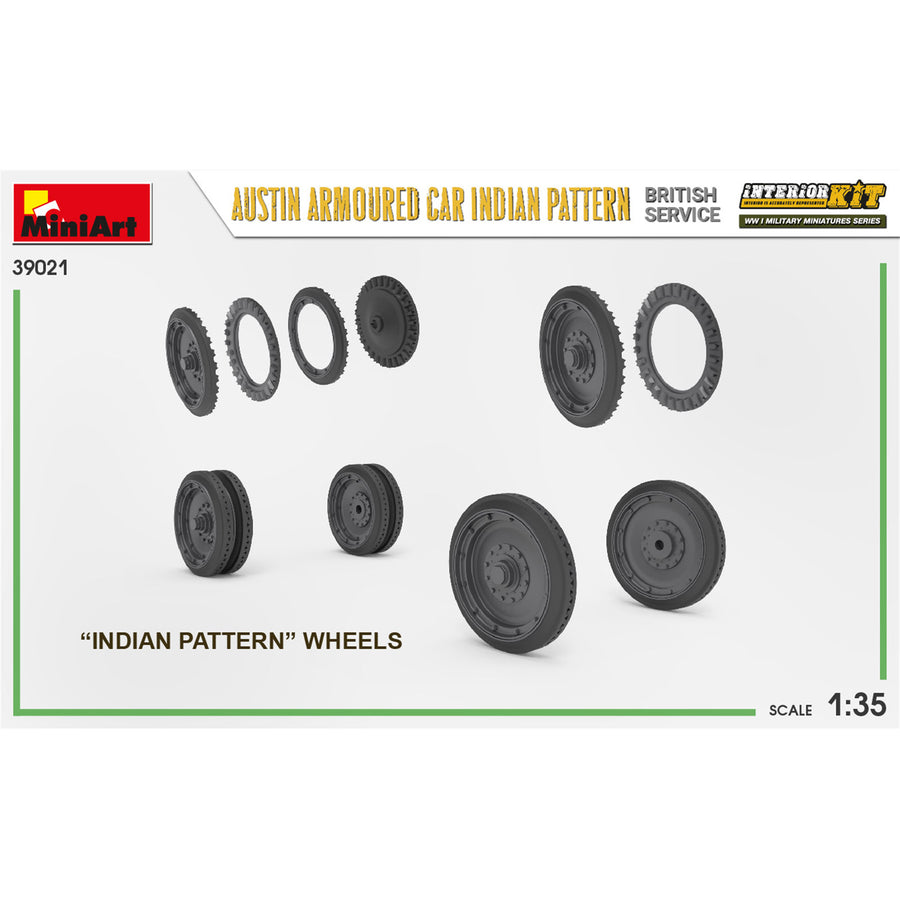 Miniart 2-39021 - MINIART 1/35 AUSTIN ARMED CAR INDIAN PATTERN BRIT