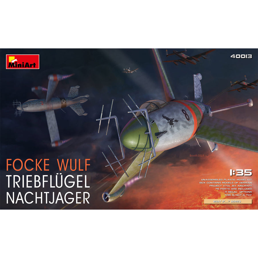 Miniart 2-40013 - MINIART 1/35 FOCKE WULF TRIEBFLUGEL NACHTJAGER