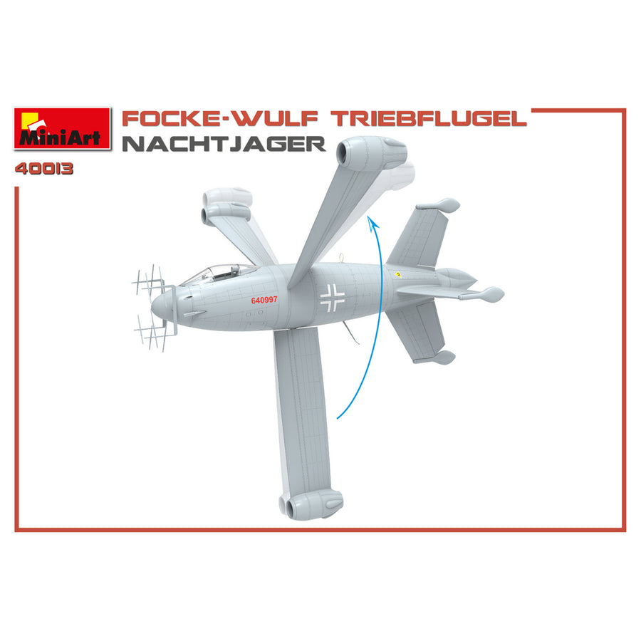 Miniart 2-40013 - MINIART 1/35 FOCKE WULF TRIEBFLUGEL NACHTJAGER