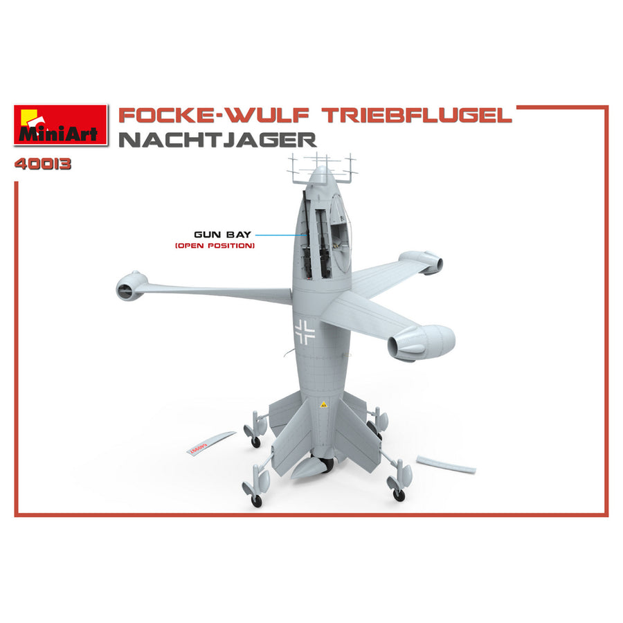 Miniart 2-40013 - MINIART 1/35 FOCKE WULF TRIEBFLUGEL NACHTJAGER