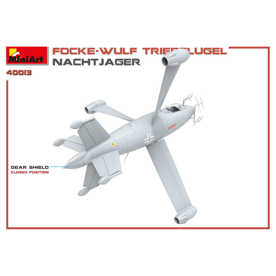 Miniart 2-40013 - MINIART 1/35 FOCKE WULF TRIEBFLUGEL NACHTJAGER