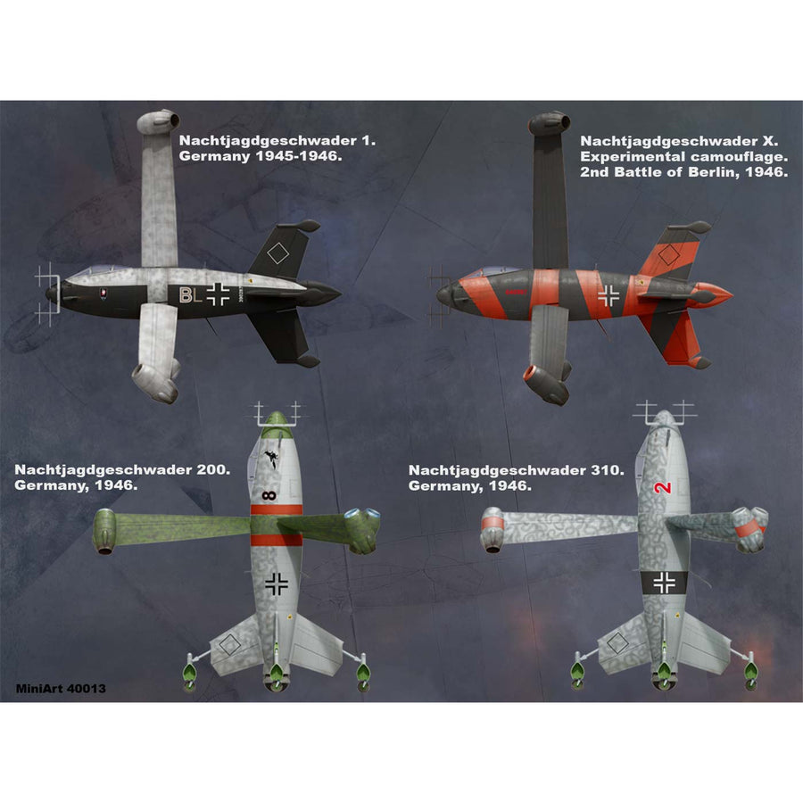 Miniart 2-40013 - MINIART 1/35 FOCKE WULF TRIEBFLUGEL NACHTJAGER