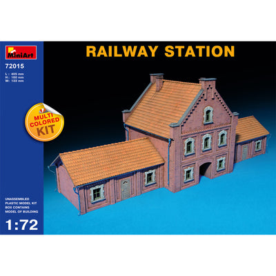 Miniart 2-72015 - MINIART 1/72 BAHNHOF