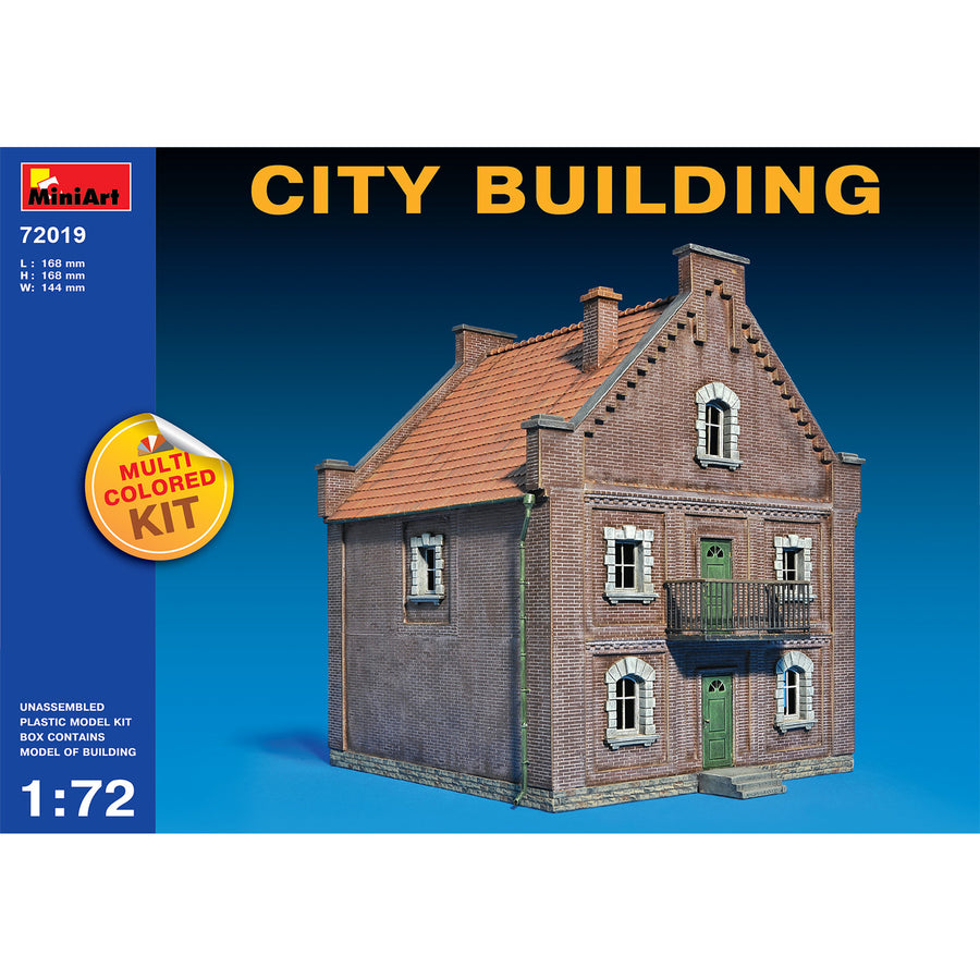 Miniart 2-72019 - MINIART 1/72 CITY BUILDING