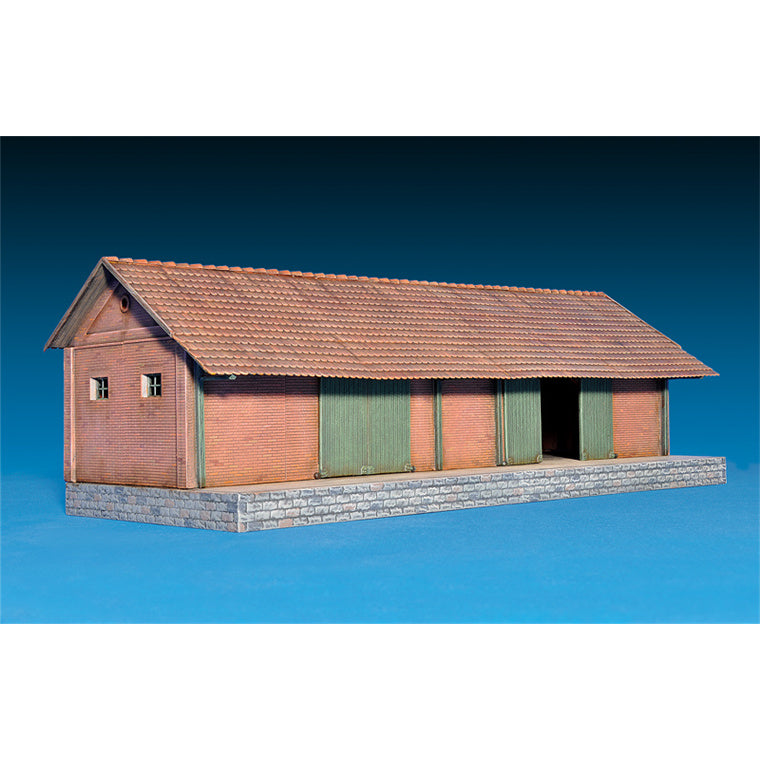 Miniart 2-72029 - MINIART 1/72 FREIGHT SHED