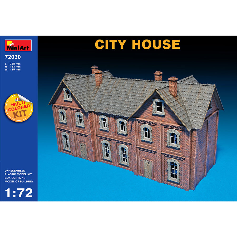 Miniart 2-72030 - MINIART 1/72 CITY HOUSE