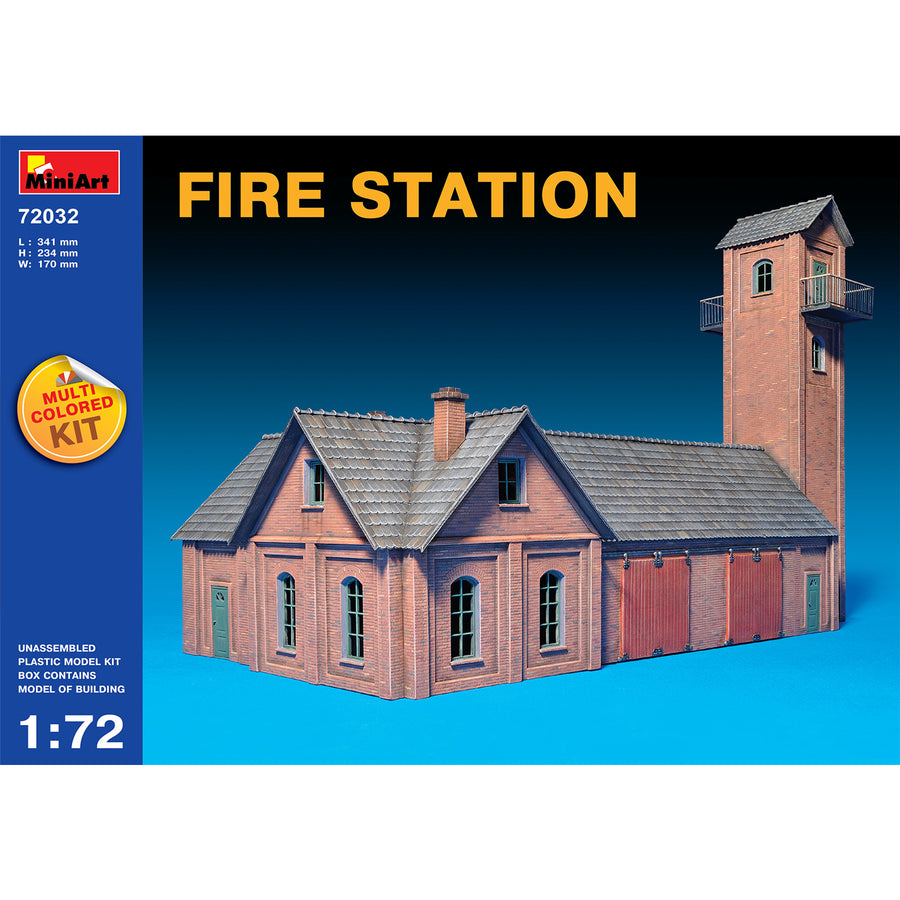 Miniart 2-72032 - MINIART 1/72 FIRE STATION