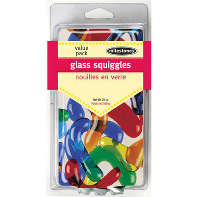 Milestones 77-24373 - MILESTONES VALUE PAK GLASS SQUIGGLES