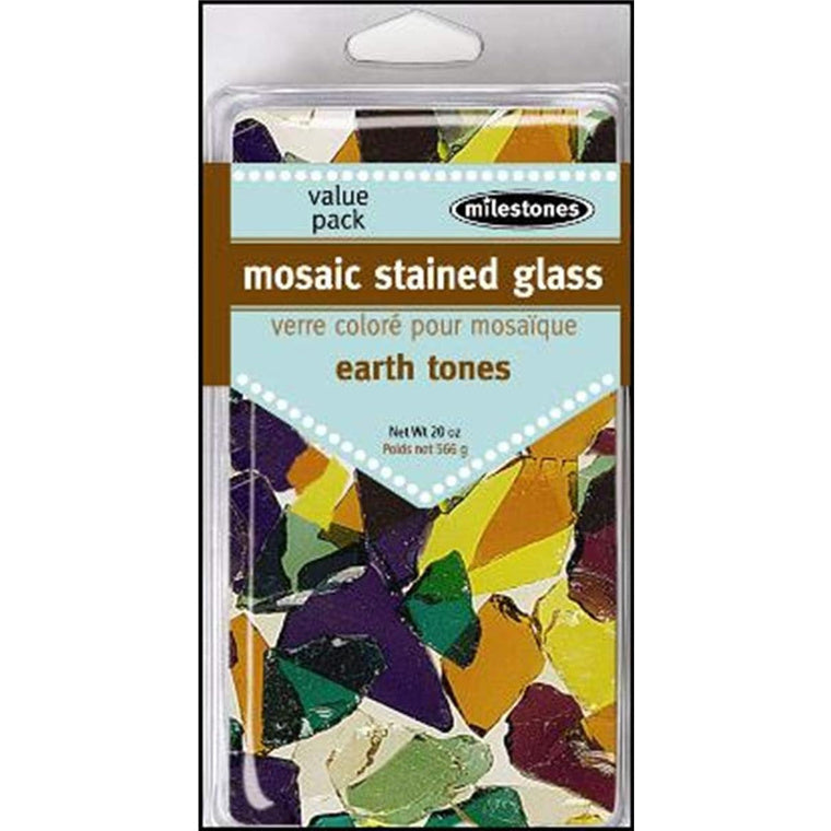Milestones 77-24383 - MILESTONES VALUE PAK GLASS TUMBLED BEACH