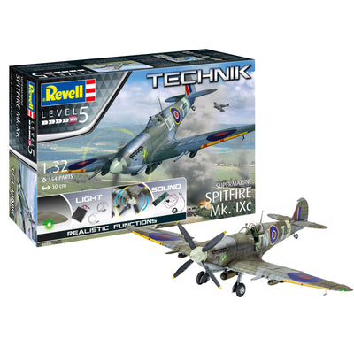 Revell RV00457 - REVELL 1/32 TECHNIK SPITFIRE MK.IXc