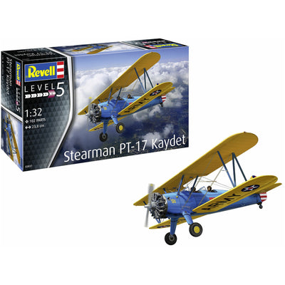 Revell RV03837 - REVELL 1/32 STEARMAN PT-17 KAYDET USAF TRAINER