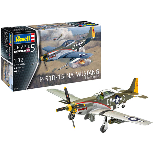 Revell RV03838 - REVELL 1/32 P-51D-15-NA MUSTANG LATE VERSION