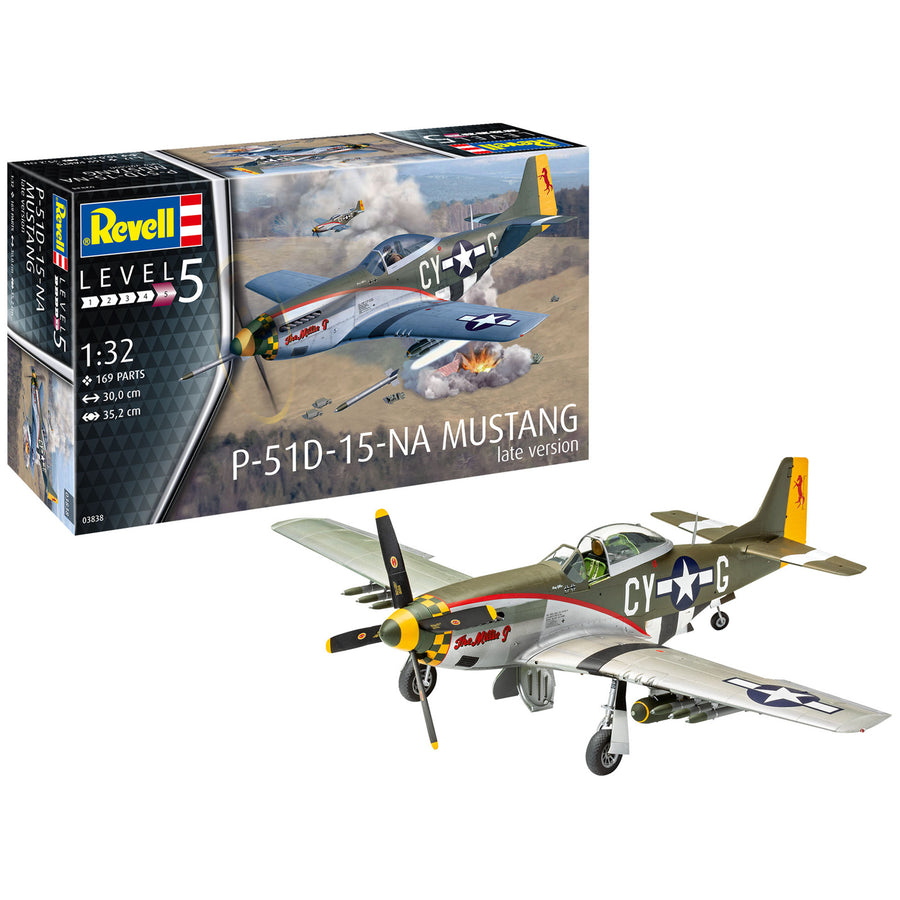 Revell RV03838 - REVELL 1/32 P-51D-15-NA MUSTANG LATE VERSION