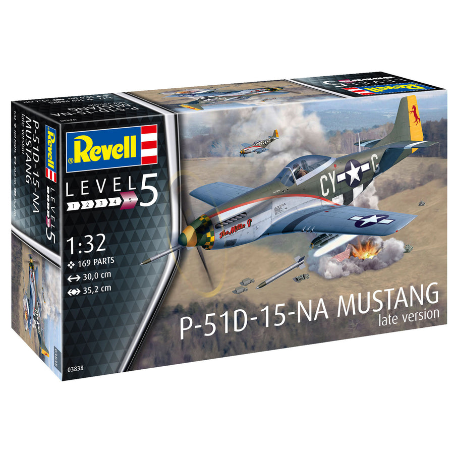 Revell RV03838 - REVELL 1/32 P-51D-15-NA MUSTANG LATE VERSION