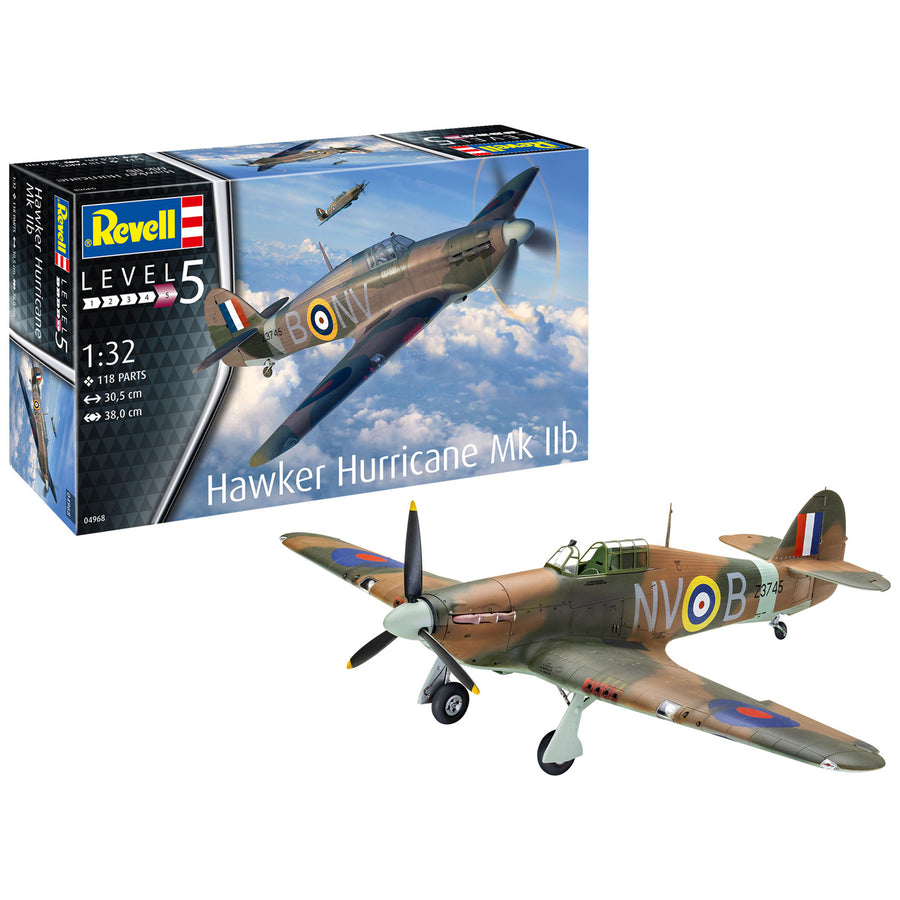 Revell RV04968 - REVELL 1/32 HAWKER HURRICANE MKIIb