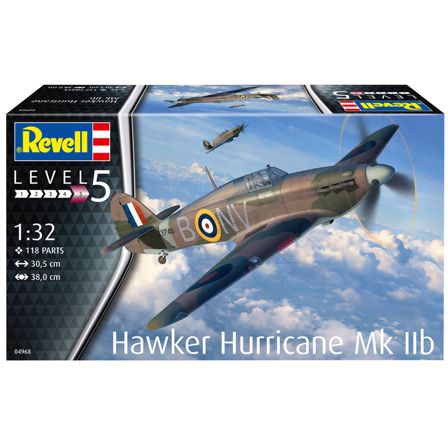 Revell RV04968 - REVELL 1/32 HAWKER HURRICANE MKIIb