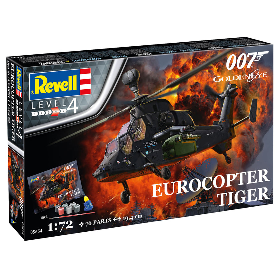 Revell RV05654 - REVELL 007 GIFT SET 1/72 EUROCOPTER TIGER