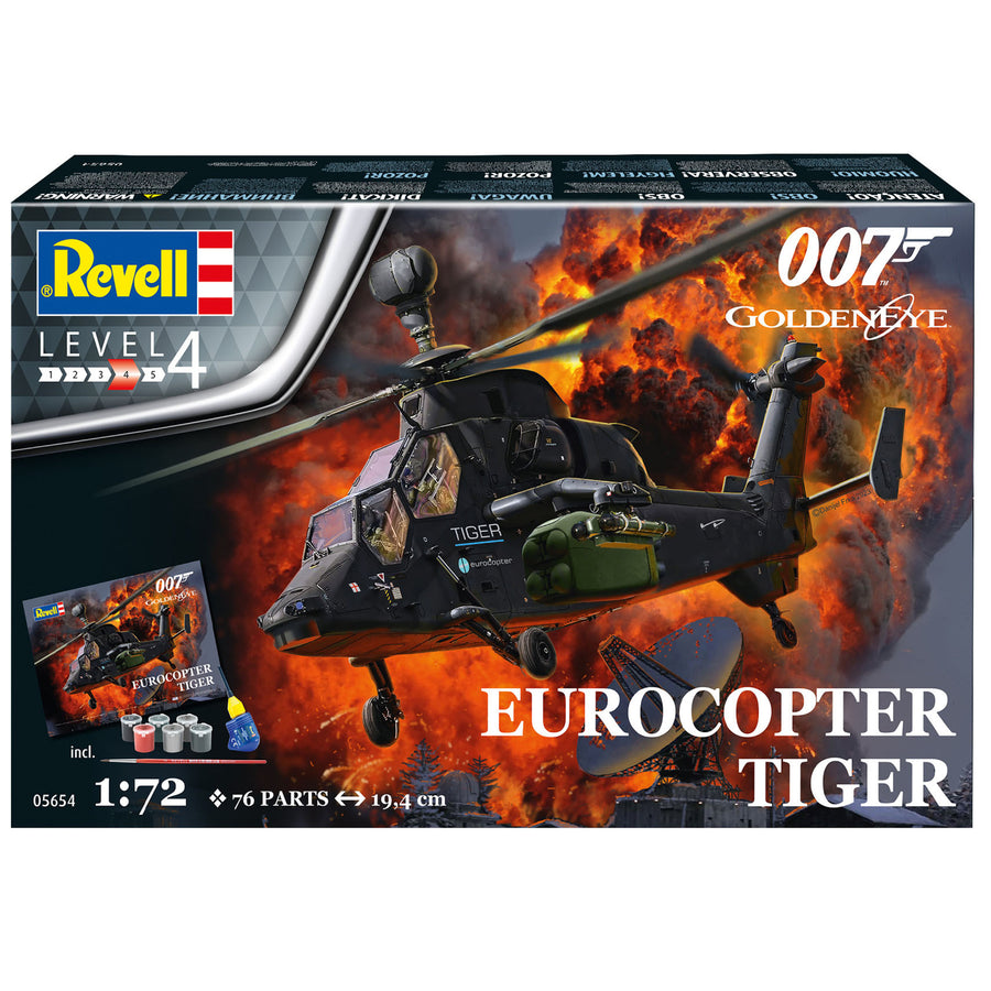 Revell RV05654 - REVELL 007 GIFT SET 1/72 EUROCOPTER TIGER