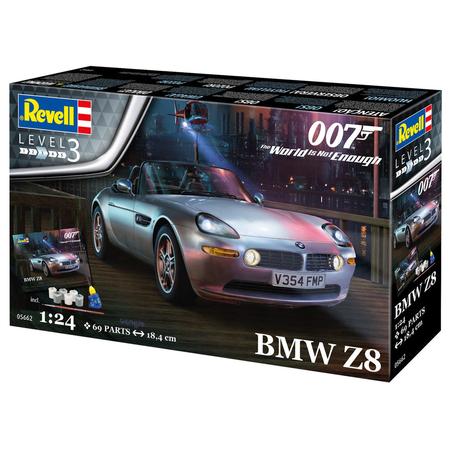 Revell rv05662 - REVELL 007 GIFT SET 1/24 BMW Z8