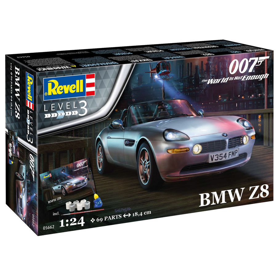 Revell rv05662 - REVELL 007 GIFT SET 1/24 BMW Z8