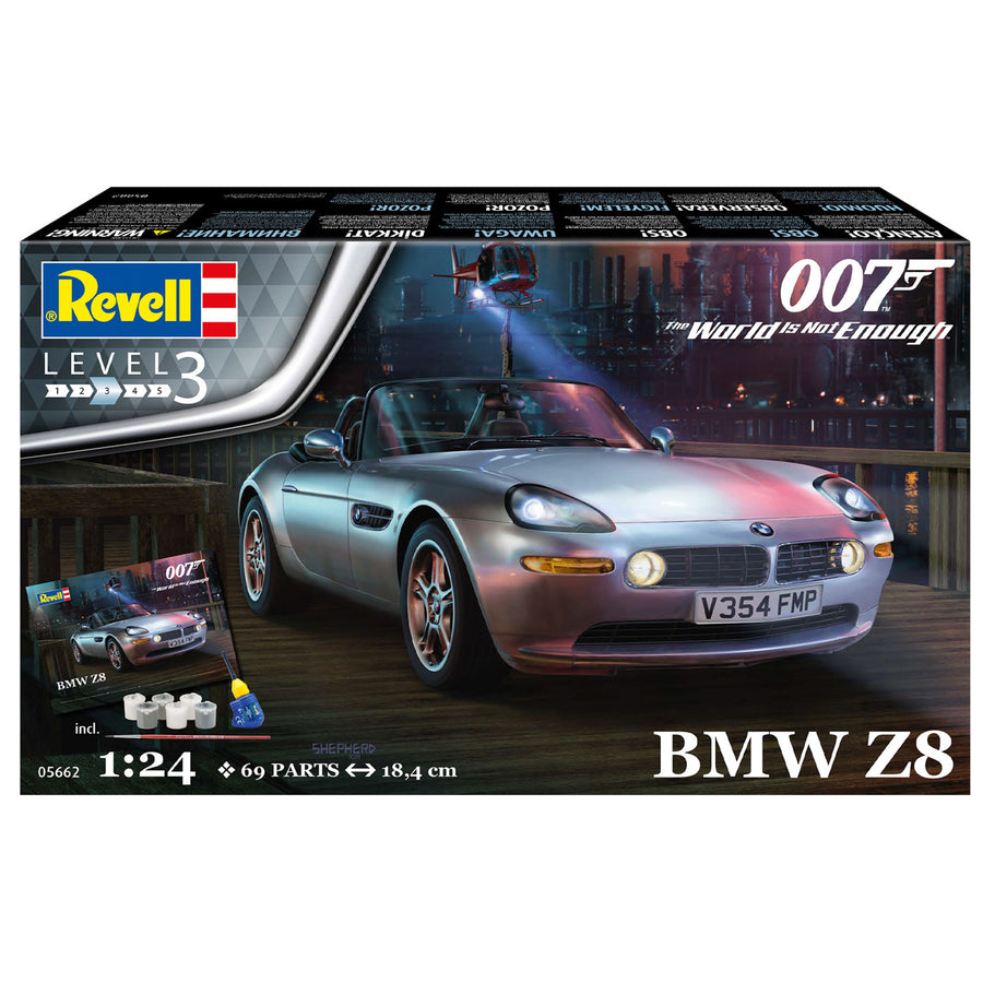 Revell rv05662 - REVELL 007 GIFT SET 1/24 BMW Z8