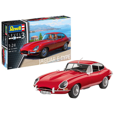 Revell RV07668 - REVELL 1/24 JAGUAR E-TYPE COUPE