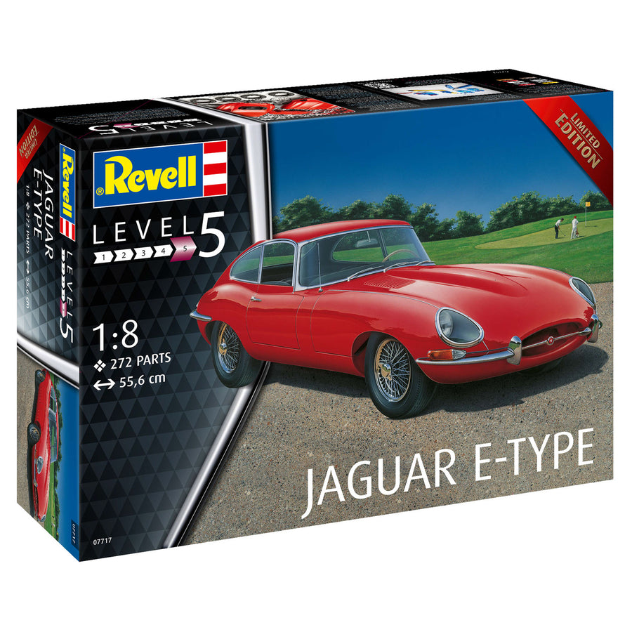 Revell RV07717 - REVELL 1/8 E-TYPE JAGUAR