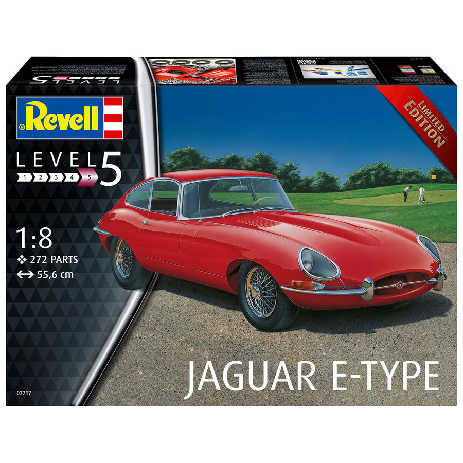 Revell RV07717 - REVELL 1/8 E-TYPE JAGUAR