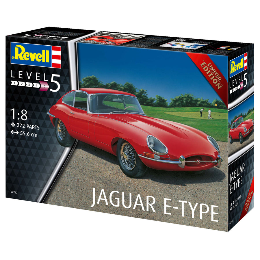 Revell RV07717 - REVELL 1/8 E-TYPE JAGUAR