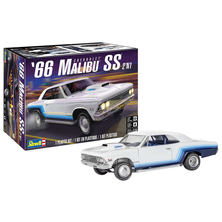 Revell RV14520 - REVELL 1/24 CHEVY MALIBU SST 1966 2N1