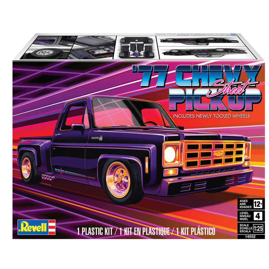 Revell RV14552 - REVELL 1/24 CHEV STREET PICKUP'77