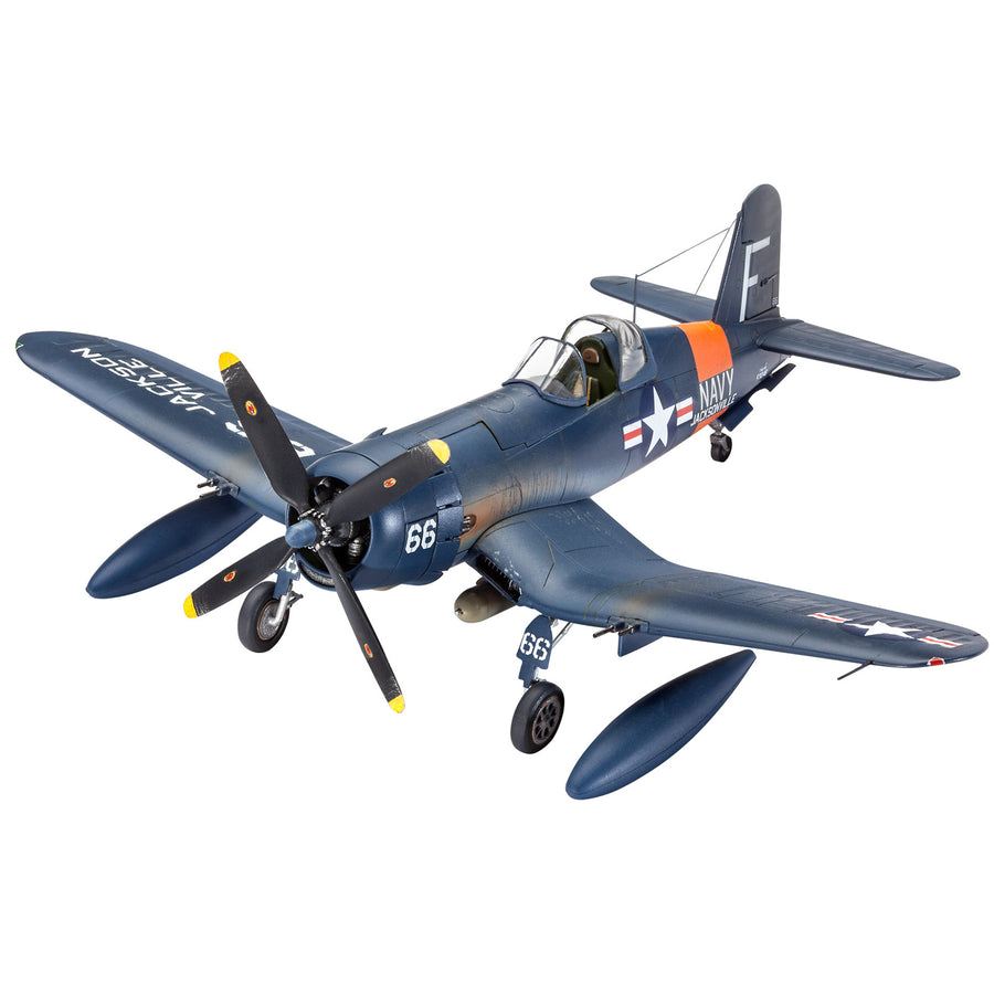 Revell RV63955 - REVELL 1/72 F4U-4 CORSAIR MIT FARBE & KLEBER