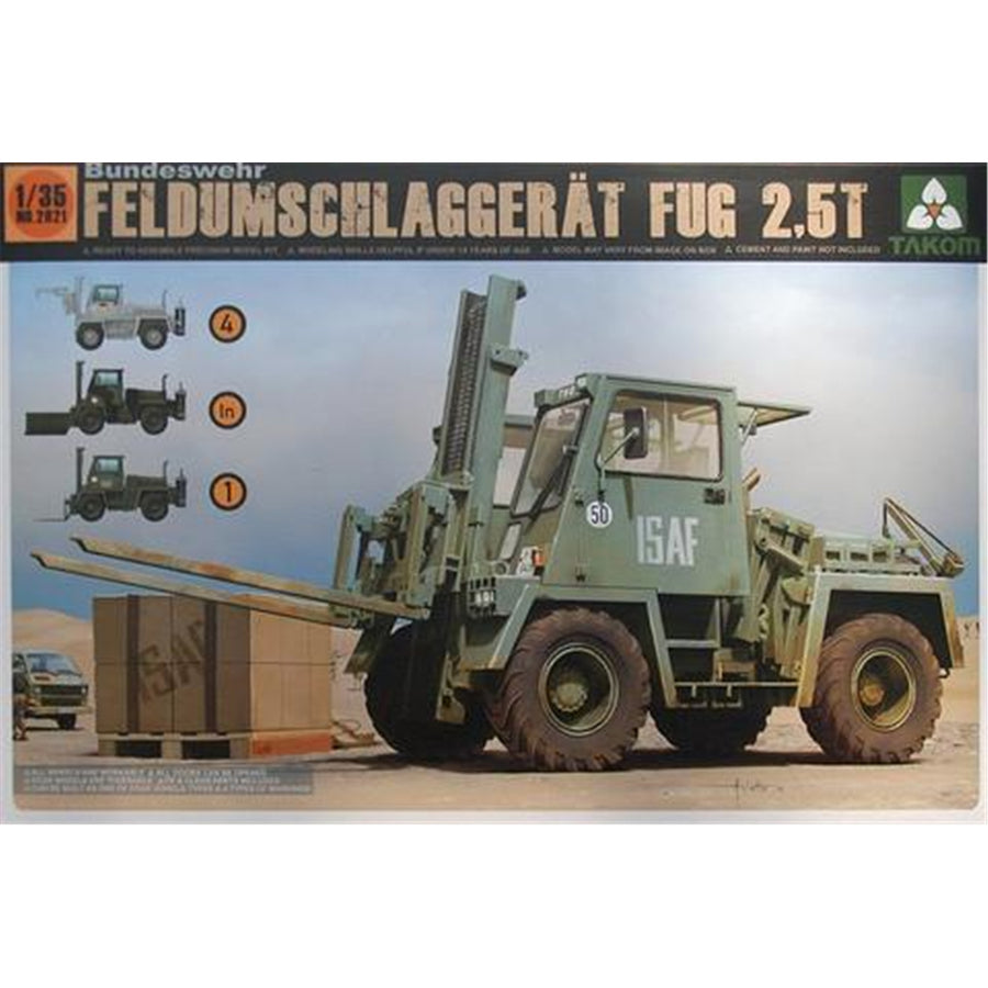 TAK2021 - TAKOM 1/35 BUNDESWEHR GABELSTAPLER WK II