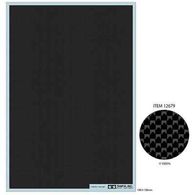 Tamiya 12679 - TAMIYA 1/24 CARBON DECAL PLAIN FINE