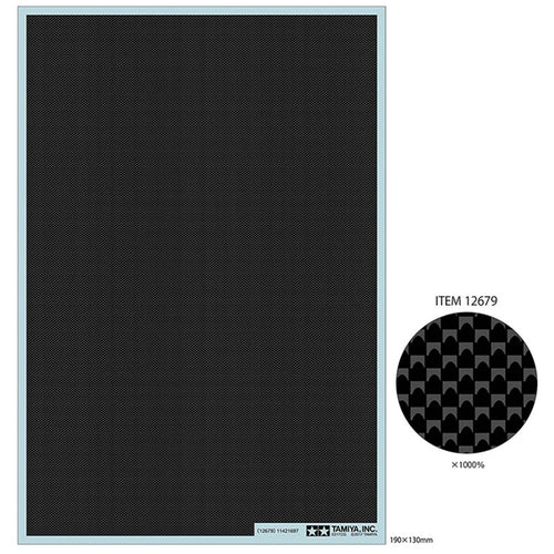 TAMIYA 1/24 CARBON DECAL PLAIN FINE