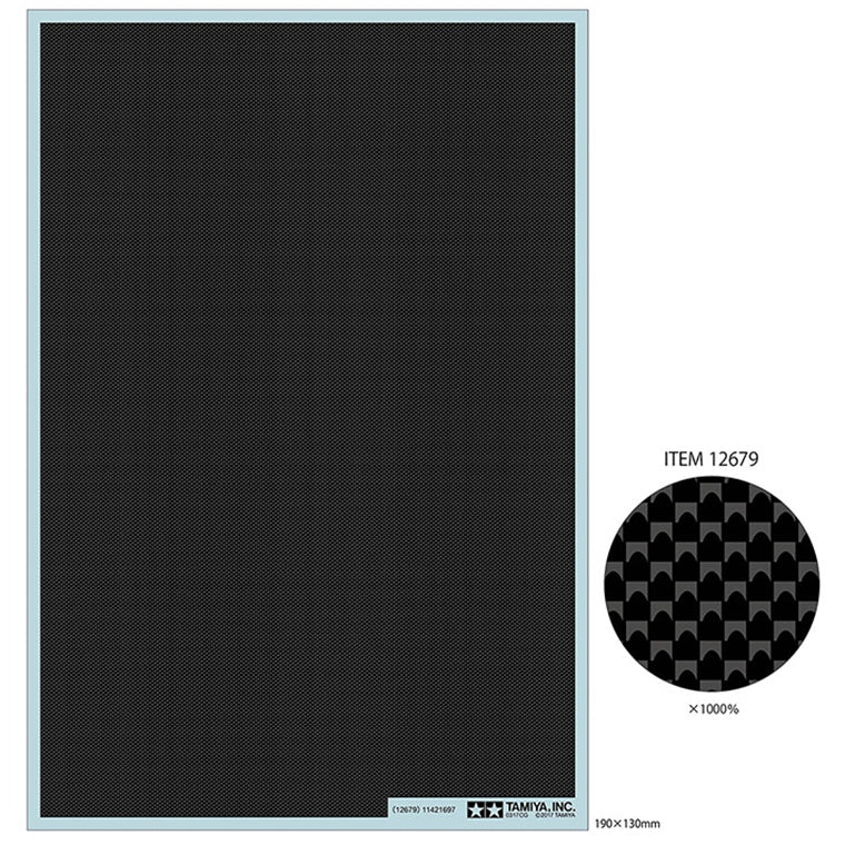 TAMIYA 1/24 CARBON DECAL PLAIN FINE