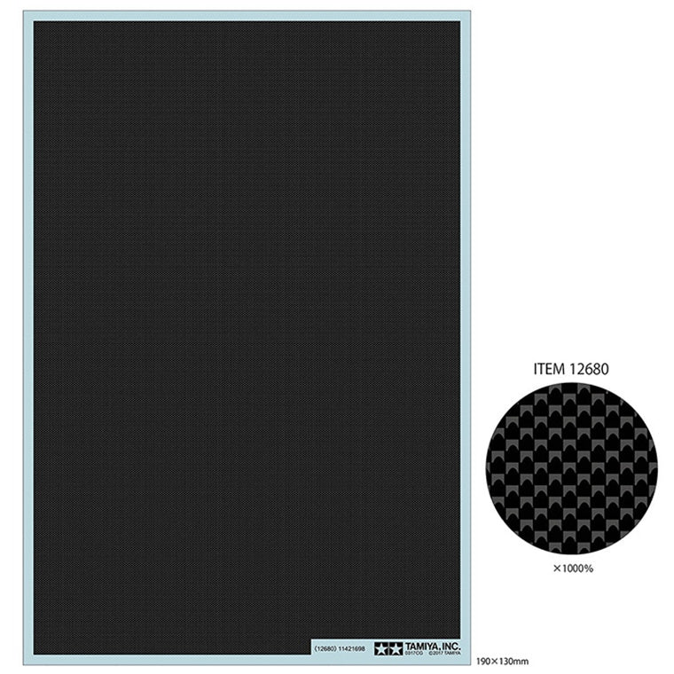 TAMIYA 1/24 CARBON DECAL PLAIN XTRA FINE