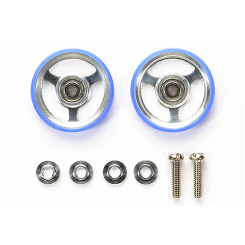 TAMIYA MINI 4WD 17mm ALU  ROLLER W/PLAS RING