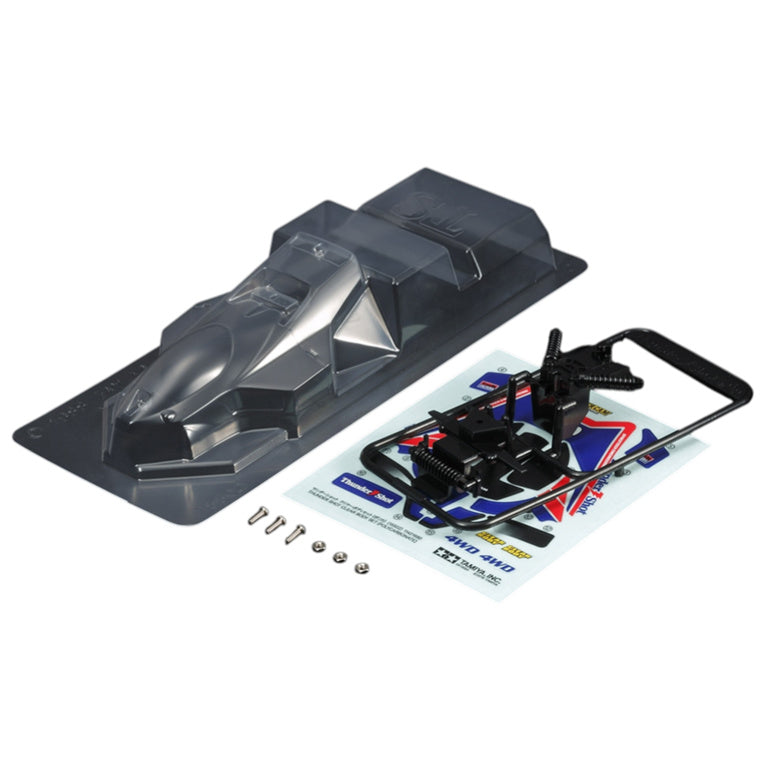 Tamiya 15502 - TAMIYA MINI 4WD THUNDER SHOT CLEAR BODY