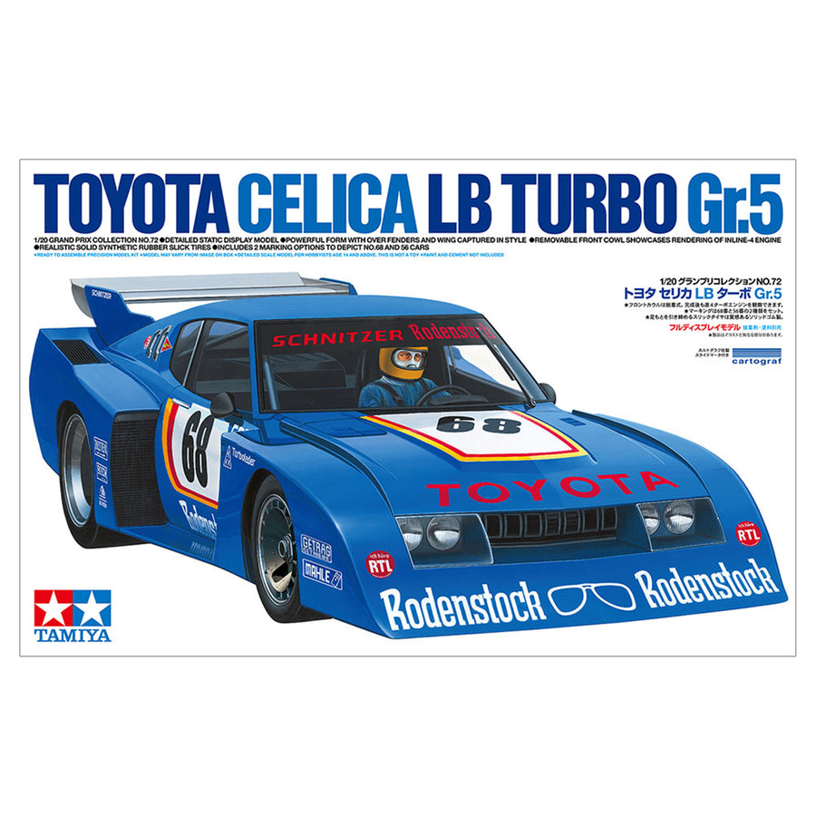 Tamiya 20072 - TAMIYA 1/20 CELICA LB TURBO Gr.5