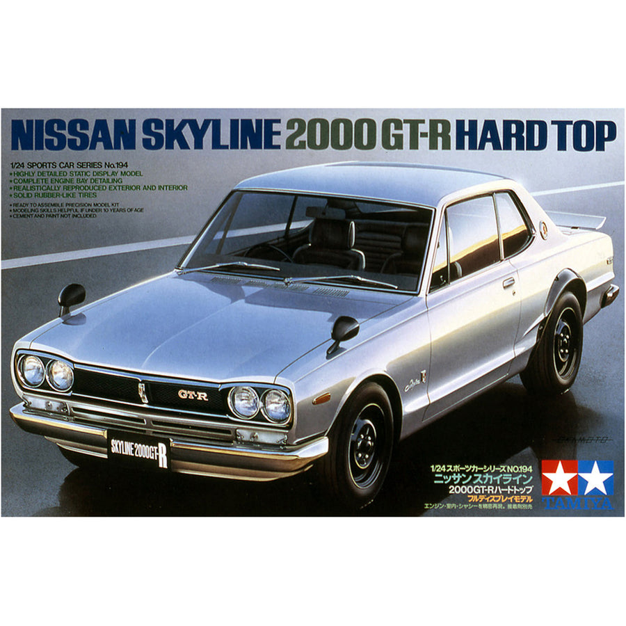 Tamiya 24194 - TAMIYA 1/24 NISSAN SKYLINE 2000 GT-R
