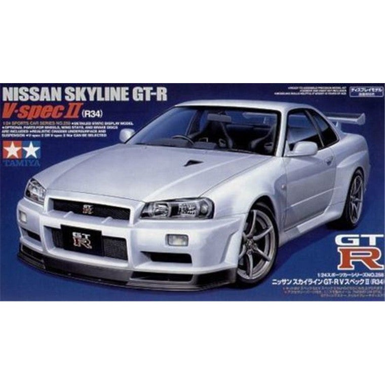 Tamiya 24258 - TAMIYA 1/24 SKYLINE GT-R VSPEC (R34)