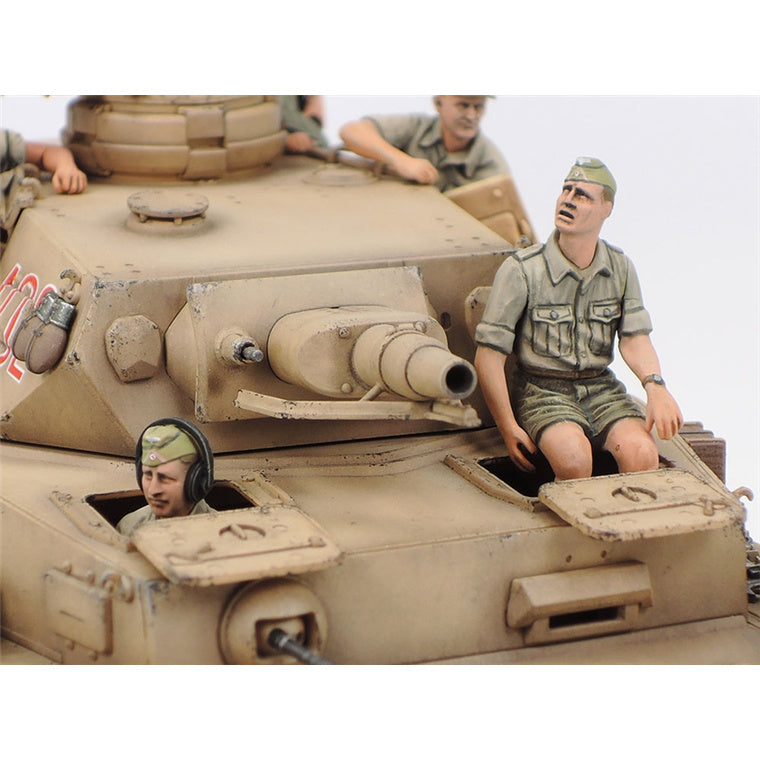 Tamiya 25208 - TAMIYA 1/35 IV.F & MOTORCYCLE N. AFRICA